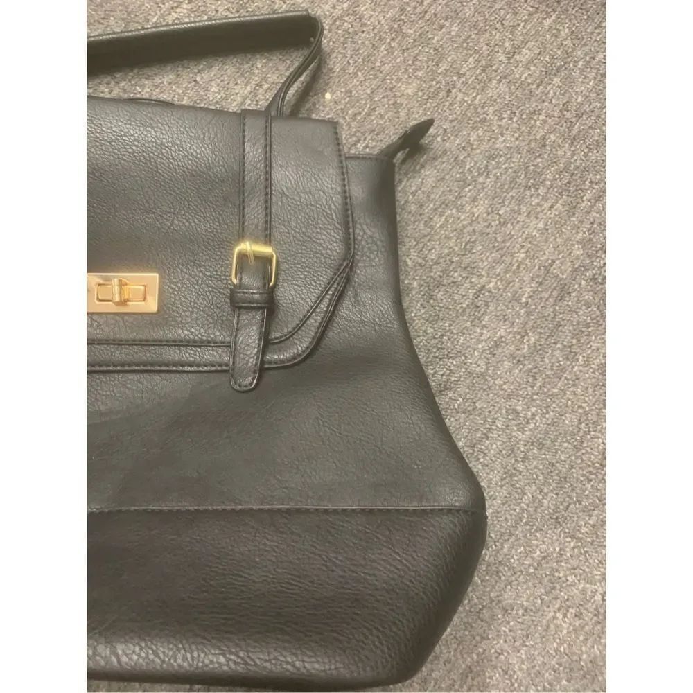 Vegan Leather Backpack - Picture 3 of 6